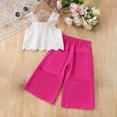 thumbnail image 2 of Baby Girl Summer Short Set Female Cute T-Shirt Shorts 2pcs Clothes Outfits Girls Summer Set 2-10 Years,5-6 Years, 2 of 9