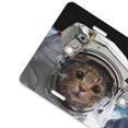 thumbnail image 2 of Zufioo Cat Astronaut Print Car Aluminum Front License Plate, 12x6 Inch Decorative Personalized Car License Plate Car Accessories, 2 of 8