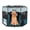 Teal Blue, variant on GOOPAWS Soft-Sided Dog & Cat Playpen, Teal, 61-in