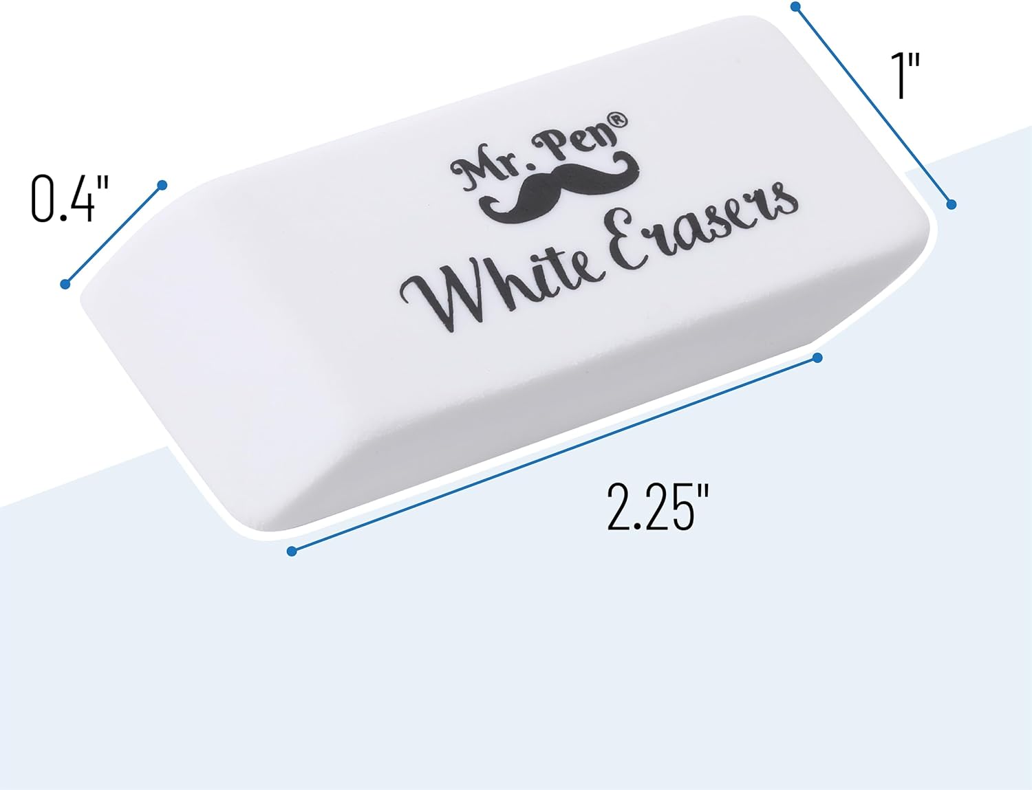 Mr. Pen- Erasers, 48 Pack, White Pencil Eraser, Erasers for Pencils, Mr Pen Erasers, Erasers for All Occasions
