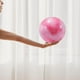thumbnail image 4 of Pelota de gimnasia rítmica, pelota de fitness, ligera, inflable, de 7,09 pulgadas, portátil, para entrenamiento, competición y práctica de ejercicio. Nube roja, 4 of 6