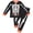 Gold, variant on GCETTIC Kids Pajamas For Boys Skeleton Glow-in-The-Dark Cotton Sleepwear Toddler Clothes Halloween Pumpkin Outfit 6-7 Years