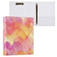 thumbnail image 3 of Hearts Painting 3 Ring Binders 1.5 inch Hardcover File Folders with Interior Pockets A4 Size Organizer for School Office Hospital, 3 of 8