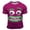 Pink, variant on Mens T Shirts Spring Summer Casual Emoticon Printed Crew Neck Short Sleeved Funny Graphic Tees Blue L