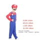 thumbnail image 3 of Disfraz de Mario para cosplay, disfraz de Super Brother Bros, disfraz de fantasía, disfraz de carnaval y Halloween, 3 of 5
