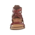 thumbnail image 7 of Blowfish Malibu Billa-K Scotch Dyecut Crisscrossed Zipper Closure Strap Sandals (Scotch Dyecut, 2), 7 of 7