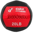 thumbnail image 2 of Day1Fitness Red/Black Soft Wall Medicine Ball 20 Pounds, 2 of 4