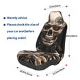 thumbnail image 2 of Lsque Cyber Skeleton With Tattoos Pattern Car Seat Covers for Front Seats , Waterproof Seat Covers for Cars, Sporty Front Seat Covers,Car Seat Cover Protector Front Seats, 2 of 5