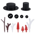 thumbnail image 1 of 302pcs Xmas Snowman Decorations Outdoor Snowman Set Winter Snowman Accessories, 1 of 8