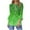 AA-Green, variant on QATAINLAV Womens 3/4 Bell Sleeve Shirts Trendy Boho Print Pleated Pullover Tunics Casual Button Down Henley Shirt 2025 Holiday Going Out Tops Vacation Sales Gold S
