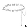 thumbnail image 1 of Rantai Pinggang Rama-rama Logam, Homme et Fille, pour Femme, Style Tendance, Rama-rama Mignon, J6W7, 1 Pce, 1 of 7