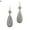 8, variant on Grandest Birch Women Waterdrop Shape Rhinestone Dangle Ear Stud Long Hook Earrings Jewelry Gift Alloy Clear