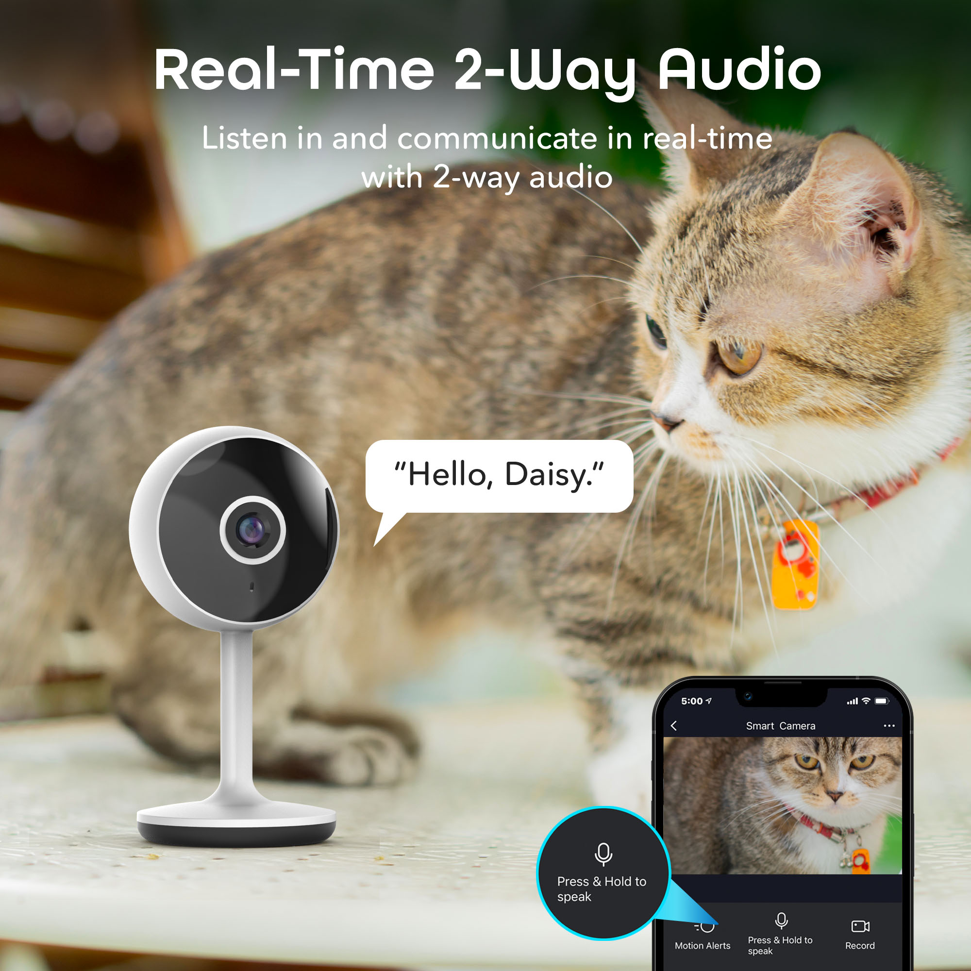 Geeni Vivid Indoor Smart WiFi Security Camera 2-Pack HD photo 2