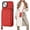 Red, variant on Crossbody Wallet Case for iPhone 15 Plus, RFID Blocking PU Leather Zipper Handbag Purse Flip Cover, Kickstand Folio Case with Card Slots Holder Wrist Strap Lanyard 5G 6.7 Inch (Rose Gold)