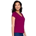 thumbnail image 3 of Paquete de 2 playeras Ilusión 24396 Violeta, 3 of 5