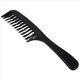 thumbnail image 2 of 8X Negro Peine De Pelo Desenredante De Diente De Doble Hilera Champú Peine Con Manejar Para Cabello Y Rizado, 2 of 5