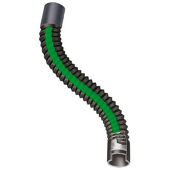 Gates 26536 Coolant Hose, Green Stripe Vulco-Flex