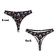 thumbnail image 3 of Fotbe Colorful Mushrooms in Doodle Style Tanga Sin Costuras para Mujer con Estampado – Panties Invisibles, Transpirables y Cómodos para Uso Diario-X-Large, 3 of 6