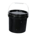 thumbnail image 1 of DOLITY Paint Can 5L Empty Water Container Storage Bucket for Painting Garden Travel Black, 1 of 9