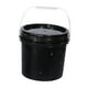 thumbnail image 1 of Cubo de pintura, cubo de pintura de 5 l, cubo de agua multiusos vacío, cubo de almacenamiento con tapa Negro, 1 of 9