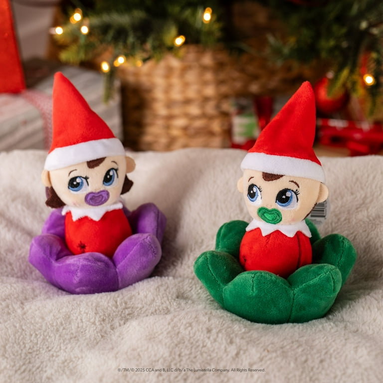 The Elf on the Shelf Frost Pips Plush with Flower – 6