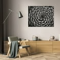 thumbnail image 3 of Vitaly Geyman 24x19 Gallery Wrapped Canvas Wall Art Titled - Floral Labyrinth II, 3 of 4