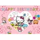 thumbnail image 3 of Sanrio-telón de fondo de Hello Kitty para cumpleaños, bonito telón de fondo de dibujos animados Kuromi, decoración de fiesta, Kawaii, Anime, cortina, regalo para niños, 3 of 4