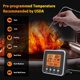 thumbnail image 2 of Cooking Thermometer, Kitchen Thermometers Digital Digital Thermometer with Long Probe and Large Backlit LCD Display for Food, Meat, Oil, Milk, Wine, B, 2 of 5
