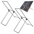 thumbnail image 2 of 2pcs Garden Solar Panel Stand Solar Panel Holder Steel Panel Mobile, 2 of 5