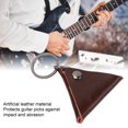 thumbnail image 4 of Portable Leather Guitar Pick Holder Case, Waterproof Keychain Design, Easy Access, Efficient Storage for Picks, 4 of 7