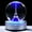 eiffel Tower, variant on Changing Sea Turtle Crystal Ball Night Light for Room Decoration, 3D Illusion Ocean Theme Turtle Table Lamp with Silver Base, Ideal Gifts for Boys and Girls Birthday, Christmas