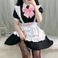 thumbnail image 4 of Maid Cosplay Trajes Maquillaje Anime Cosplay Mujeres Lovely Animation Show Outfit Vestido Ropa Odeerbi ODB142745, 4 of 4