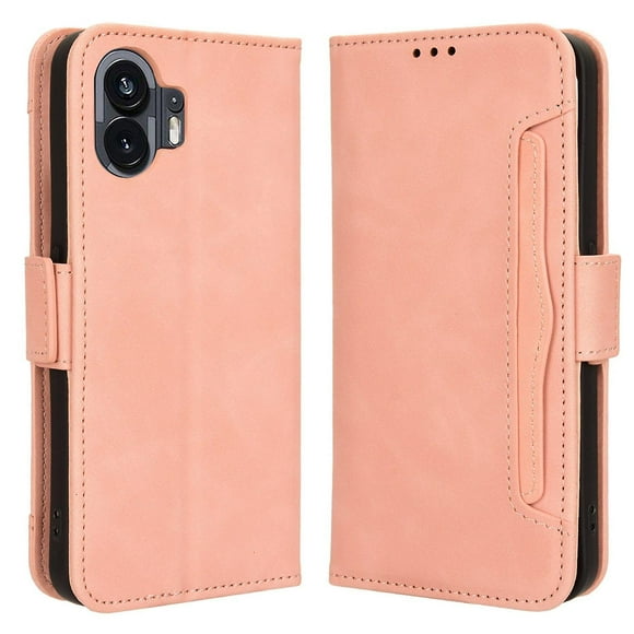For Nothing Phone (2) Phone Case Wallet Mobile Phone Stand Cover with Multiple Card Holder