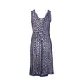 thumbnail image 3 of Vestido de encaje línea A André Badi azul marino 24, 3 of 5