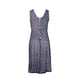 thumbnail image 3 of Vestido de encaje línea A André Badi azul marino 24, 3 of 5