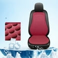 thumbnail image 5 of Breathable Car Seat Cushion & Backrest | Summer Cooling Gel Pad | 3D Ventilated Design | 44" x 18.9" Universal Fit | All-Season Comfort for Drivers | Removable & Portable, 5 of 7