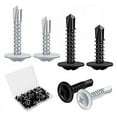 thumbnail image 1 of Tornillos de Metal Autorroscantes, Juego Acero Inoxidable 120P Autoperforantes Cabeza Surtidos para Paneles Yeso Madera, 1 of 5