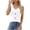 White, variant on UYISJ Women's Button Down Tank Tops Scoop Neck Sleeveless T Shirts Casual Loose Fit Solid Color Blouses