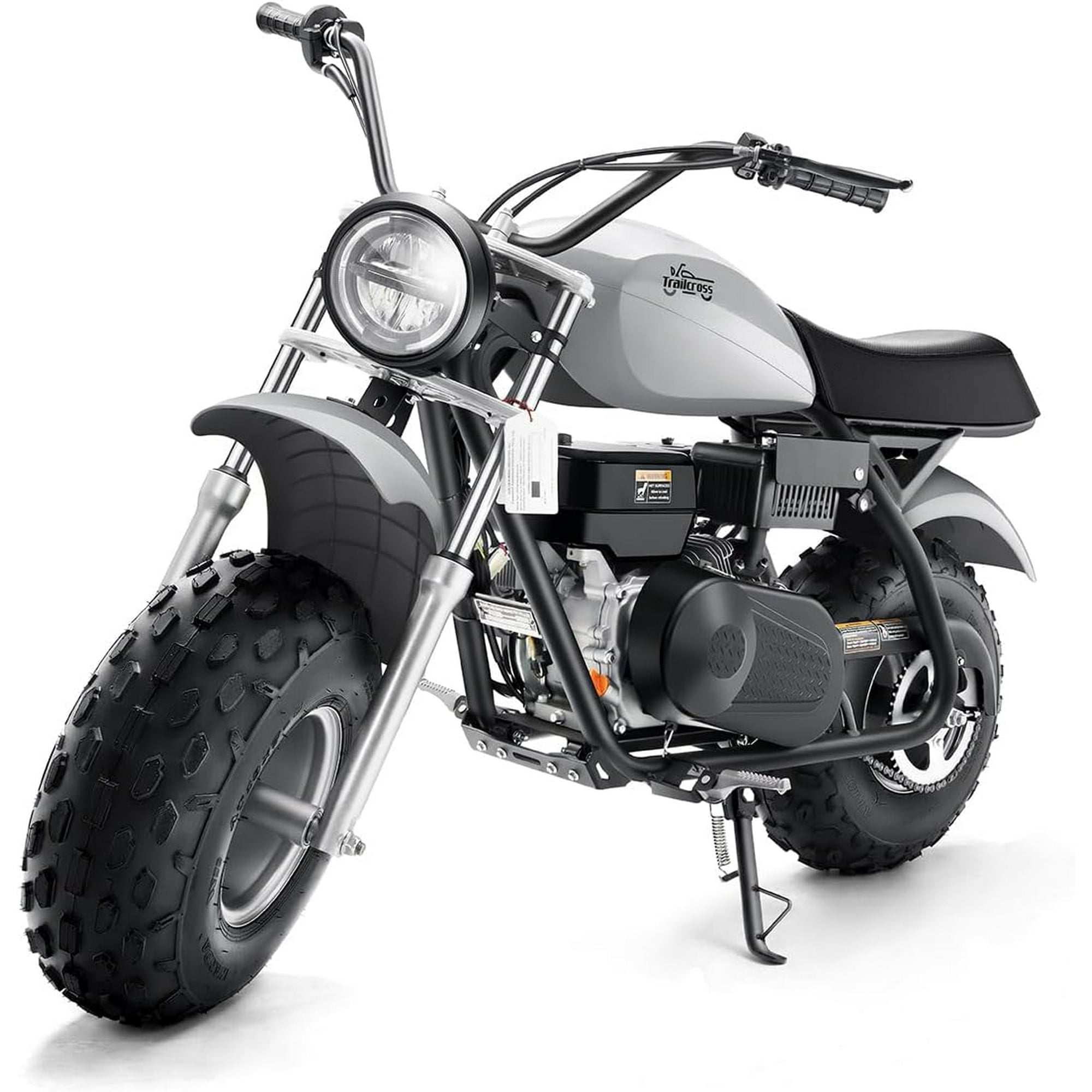 Seangles Off Road 196cc Mini Bike Gas Power Trail Bike Dirt Bike for Kids Youths Adults Tested and Fully Assembled Yellow Walmart