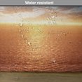 thumbnail image 6 of Ambesonne Scenery Place Mats Set of 4, Sunset Sky Moon Stars, Standard Size, Navy Yellow Orange, 6 of 6