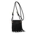 thumbnail image 2 of Willtoo Women Mini Tassel Faux Suede Crossbody Bag Cell Phone Pouch Coin Purse Wallet, 2 of 5