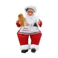 thumbnail image 2 of HILABEE Christmas Chef Ms Claus Figurine Chef Statue Centerpiece Collectible Xmas Gift Christmas Decoration for Home Fireplace Party B, 2 of 8