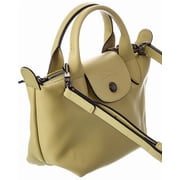 Longchamp Le Pliage Xtra Leather Mini Satchel, Green
