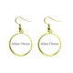 thumbnail image 1 of Hola mundo turco Ear Dangle Golden Drop Earring Jewelry Mujer Unbranded M, 1 of 3