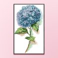 thumbnail image 3 of Hilo de algodón ecológico bordado completo, Kit de punto de cruz con flores estampadas de 14CT, artesanía, 3 of 9