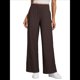 thumbnail image 3 of Pantalones Deportivos Casuales, Cómodos, de Cintura Alta y Pierna para Mujer, con Bolsillos y Sueltos. Marrón Oscuro L, 3 of 6