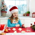 thumbnail image 4 of Adornos navideños de madera para manualidades, 20 piezas DIY Kit de recortes de madera sin terminar para niños y adultos Decoración colgante de árboles de Navidad, 4 of 5