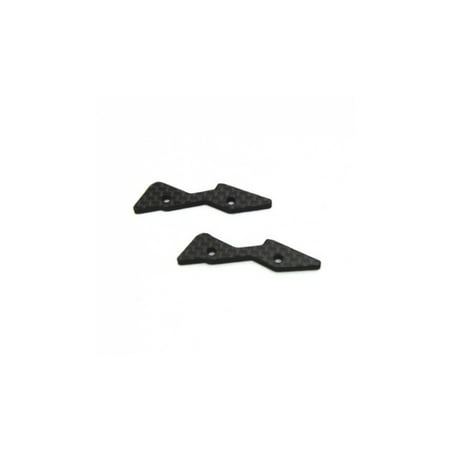 - ST Racing STA31166CF Cnc Machined Graphite Upper Shock Mounting Plate For Axial Yeti (1 Pair) SPTSTA31166CF