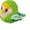 Gold and Green, variant on Parrot Micro Building Bricks Kit Bird Thmed Blocks Set Decoration for Home and Office, Best Gift for Adults and Teens