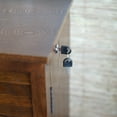 thumbnail image 5 of Hives & Honey Port Elegant Chocolate Jewelry Armoire: Freestanding, Lockable Wooden Cabinet for Women, 5 of 10